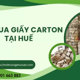 Thu mua giấy carton tại Huế