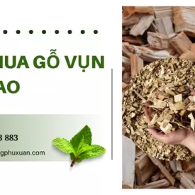 Thu mua gỗ vụn giá cao
