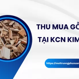 Thu mua gỗ vụn tại KCN Kim Huy