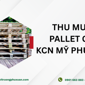 Thu mua pallet gỗ KCN Mỹ Phước 3