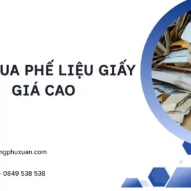 Thu mua phế liệu giấy giá cao 