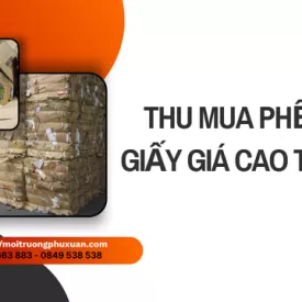Thu mua phế liệu giấy giá cao tại Huế
