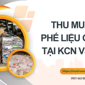 Thu mua phế liệu giấy tại KCN Vsip I