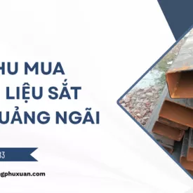 Thu mua phế liệu sắt tại Quảng Ngãi