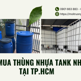 THU MUA THÙNG NHỰA TANK NHỰA TẠI TP.HCM