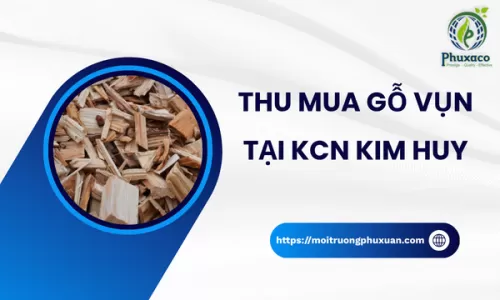 Thu mua gỗ vụn tại KCN Kim Huy