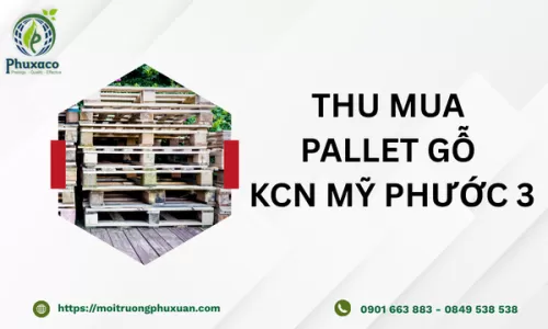 Thu mua pallet gỗ KCN Mỹ Phước 3