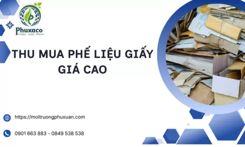 Thu mua phế liệu giấy giá cao 