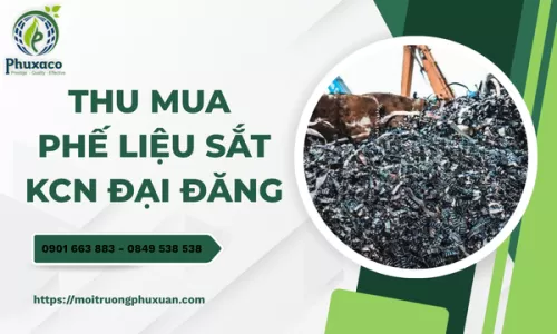 Thu mua phế liệu sắt KCN Đại Đăng