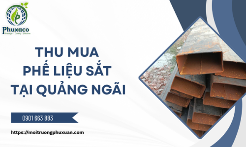 Thu mua phế liệu sắt tại Quảng Ngãi