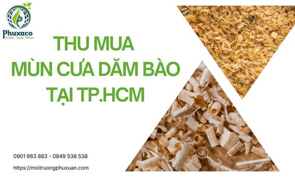 Thu mua mùn cưa dăm bào tại TP.HCM