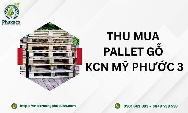 Thu mua pallet gỗ KCN Mỹ Phước 3