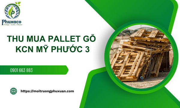 Thu mua pallet gỗ KCN Mỹ Phước 3