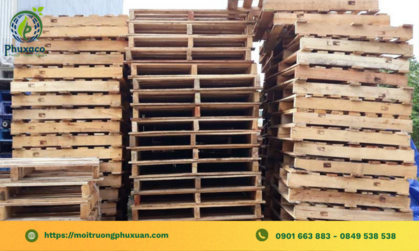 Thu mua pallet gỗ KCN Mỹ Phước 3