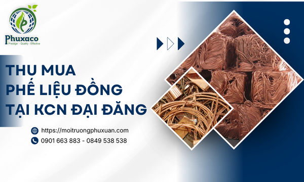 Thu mua phế liệu đồng tại KCN Đại Đăng