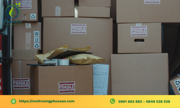 Thu mua giấy carton KCN Nam Tân Uyên