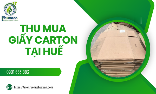 Thu mua giấy carton tại Huế