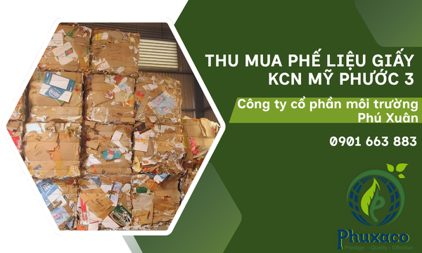 THU MUA PHẾ LIỆU GIẤY Ở KCN MỸ PHƯỚC 3