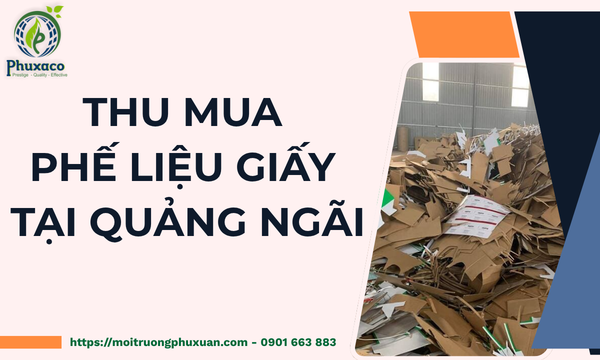 Thu mua phế liệu giấy tại Quảng Ngãi