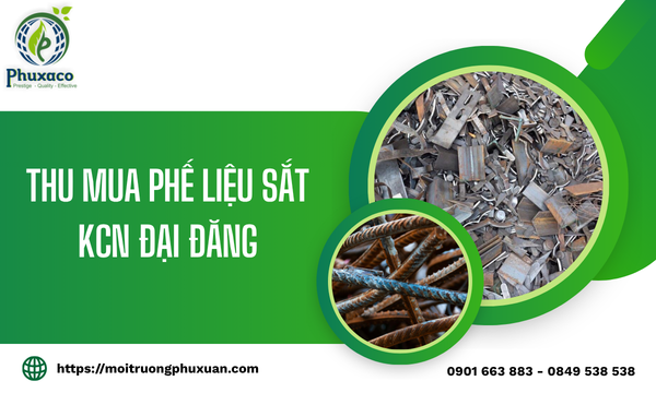 Thu mua phế liệu sắt KCN Đại Đăng