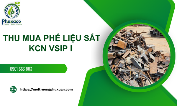 Thu mua phế liệu sắt KCN VSIP I