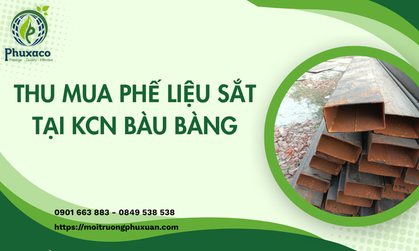 Thu mua phế liệu sắt tại KCN Bàu Bàng