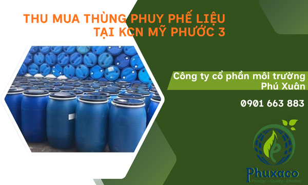 THU MUA THÙNG PHUY PHẾ LIỆU TẠI KCN MỸ PHƯỚC 3