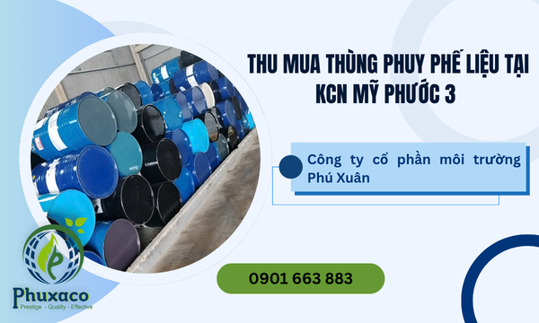 THU MUA THÙNG PHUY PHẾ LIỆU TẠI KCN MỸ PHƯỚC 3